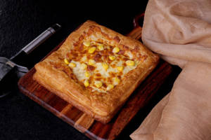 Cheese Corn Puffy Bread