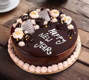 Happy New Year Death By Chocolate Cake
