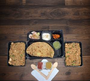 Big Combo 2 Rice With 2 Paratha