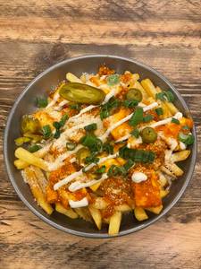 Paneer Tikka Loaded Fries