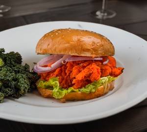 Chicken tandoori burger