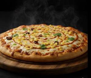 Schezwan Corn Pizza