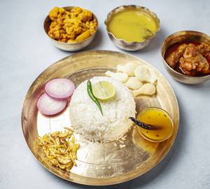 Chicken Kosha Thali [Mini]