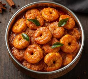 Kadai Prawns Masala