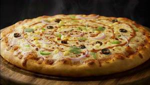 Veggie Delight Schezwan Pizza