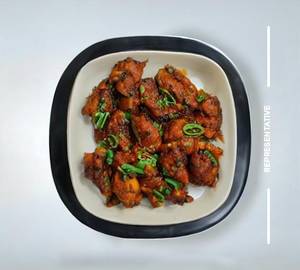 Chilly chicken dry