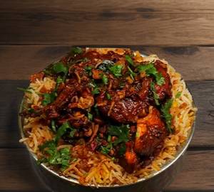 Chicken Fry Piece Biryani [Single]