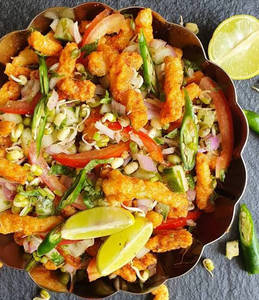 Loaded Kurkure Salad