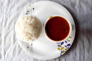 White rice rasam