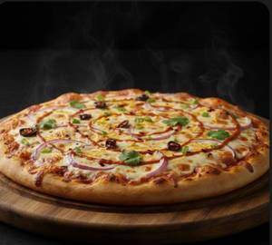 Schezwan Onion Pizza