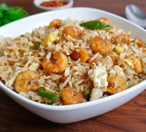 Prawns fried rice