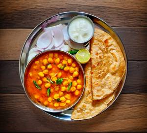 3 chapati kadala curry