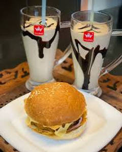 Veg Burger+2 Cold Coffee