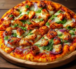 Chicken smooky pizza