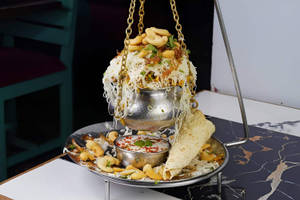 Dhaba Special Veg Matka Biryani
