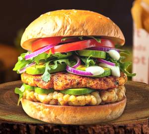 Classic veg burger
