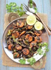 Prawns papper hot papper