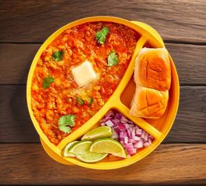 Pav bhaji with butter