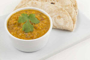 Mini Thali Dal Fry + 3 Butter Roti+Salad