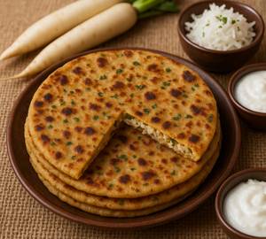 1 Mooli Paratha
