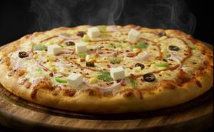 Paneer Veggie Delight Schezwan Pizza
