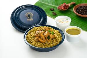 Bowl Mushroom Donne Biryani