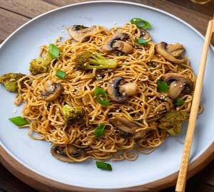 Mushroom noodles