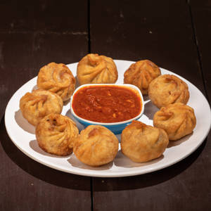 Cheese kurkure momos
