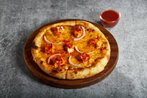 Paneer Tikka Pizza (8 Inch , Thick Crust,6 Slices)