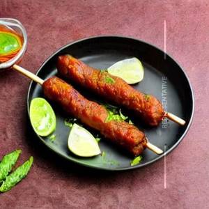 Kache-Aam Ka Murg Kabab