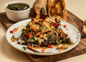 SAMOSA CHOLE CHAAT