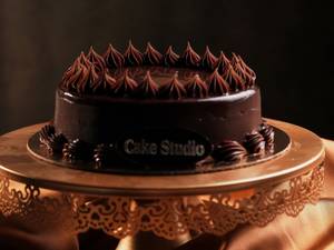 Rich Belgian Chocolate Cake