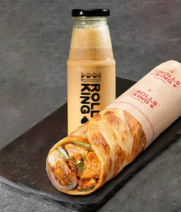 Butter Chicken Roll + Cold Coffee