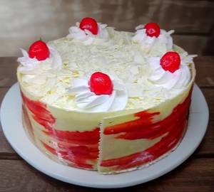 White Forest Cake