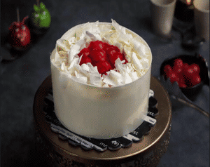 White Forest Cake