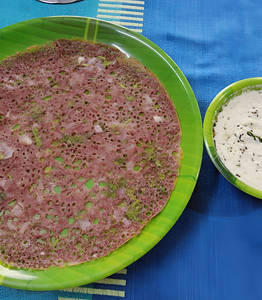 Ragi Onion Dosa