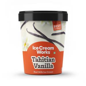 Thahitian Vanilla Ice Cream (500 Ml Tub)