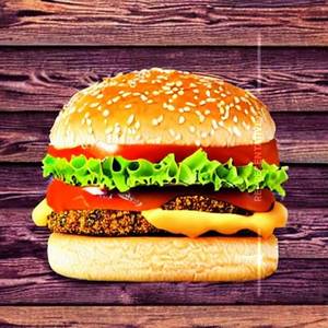 Veg Double Patty Burger