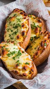 Paneer Garlic Bread
