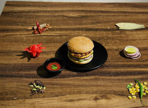 Paneer Patty Burger