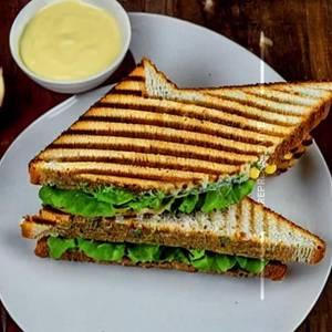 Corn & Spinach Sandwich