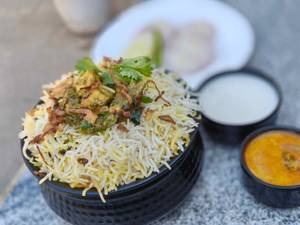 Pachi Mirchi Paneer Biryani