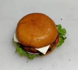 Cheese and corn burger