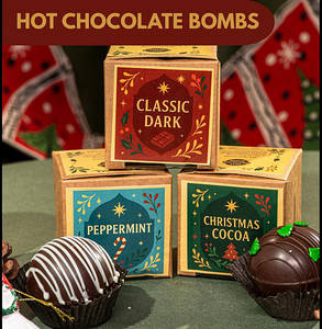 Hot Chocolate Bomb - Christmas Cocoa