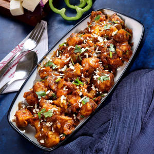 Panneer Manchurian Gravy