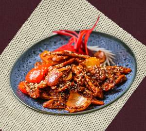 Honey Chilli Lotus Stem