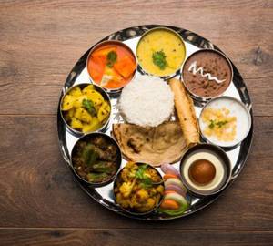 Indian thali