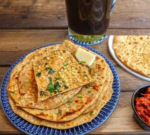 Butter paneer paratha