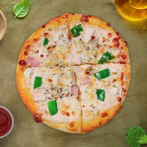 Cheese paneer pizza single