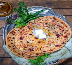 Butter gobi paratha